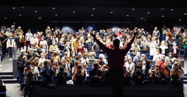 Séance d'applaudissements au théâtre de Chelles