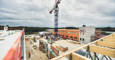 Collège Madeleine Brès en travaux