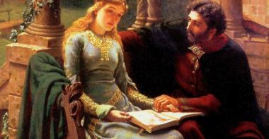 Tableau représentant Héloïse et Abélard