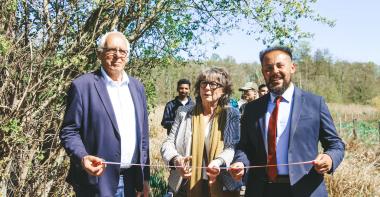 Inauguration du marais de Cercanceaux