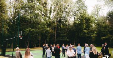 inauguration terrain basket Diant