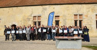 Les maires des communes lauréates du Trophée Zéro Phyt'EAU 2022