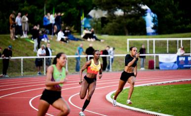 Course d'athlétisme