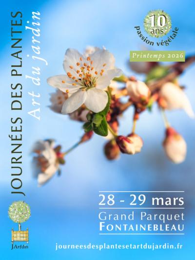 Affiche des Journées des plantes et art du jardin 2026