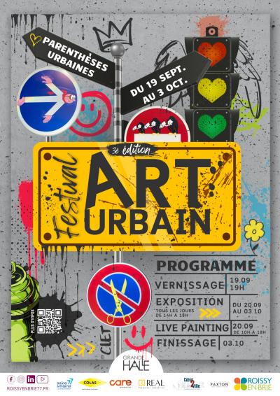 Affiche du festival Parenthèses urbaines 2025