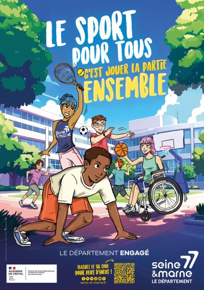 Campagne sur le sport pour tous en Seine-et-Marne