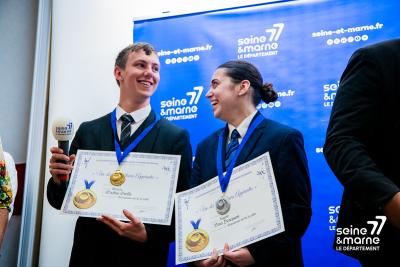 Lauréats du concours départemental "Un des meilleurs apprentis de France"