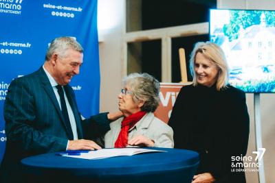 Cérémonie des villages de caractère en Seine-et-Marne en 2025