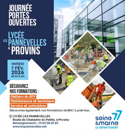 Portes ouvertes au lycée Les Pannevelles à Provins