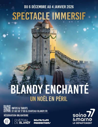 Affiche Noël à Blandy 2025