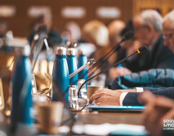 Séance publique du Conseil départemental de Seine-et-Marne