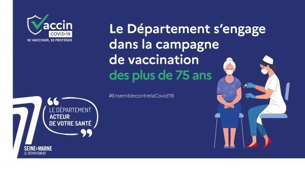 Visuel de la campagne de vaccination