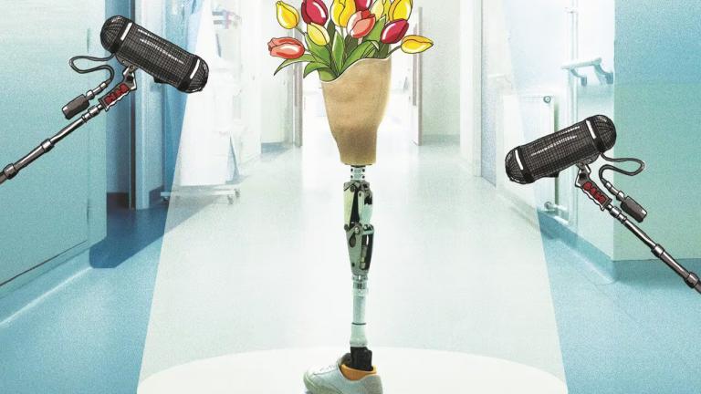 Détail de l'affiche du documentaire "Dis-moi sur quel pied tu danses"