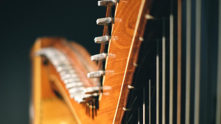 Harpe, instrument de musique