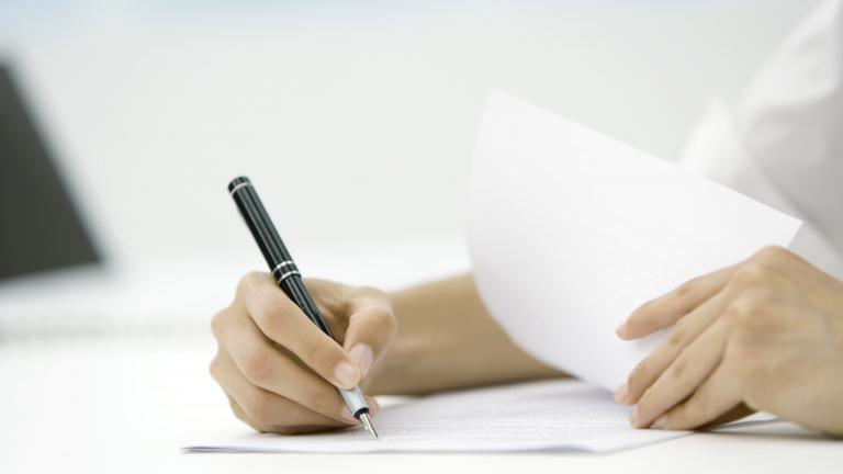 signature d'un contrat