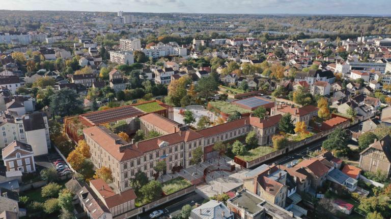 Perspective du 5e collège de Melun