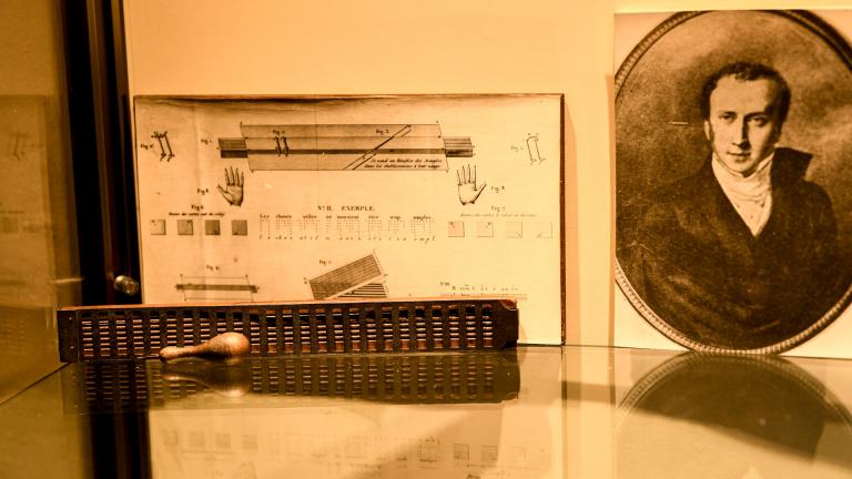 Objets de Louis Braille 