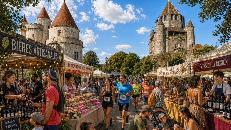 Marché de producteurs locaux à Blandy et Provins