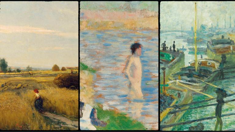 Trois œuvres d'art du XIXe siècle