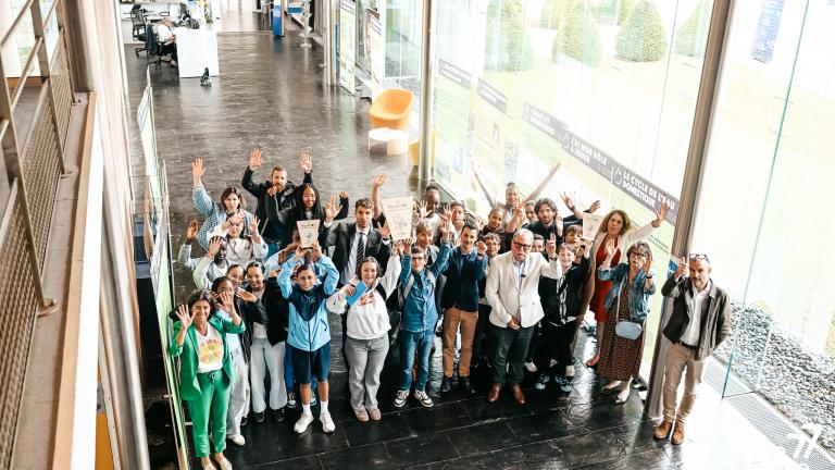 Les collégiens seine-et-marnais lauréats d'Aquathon 2026